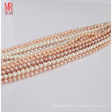 5-6mm Fresh Water Pearl Strands, Round